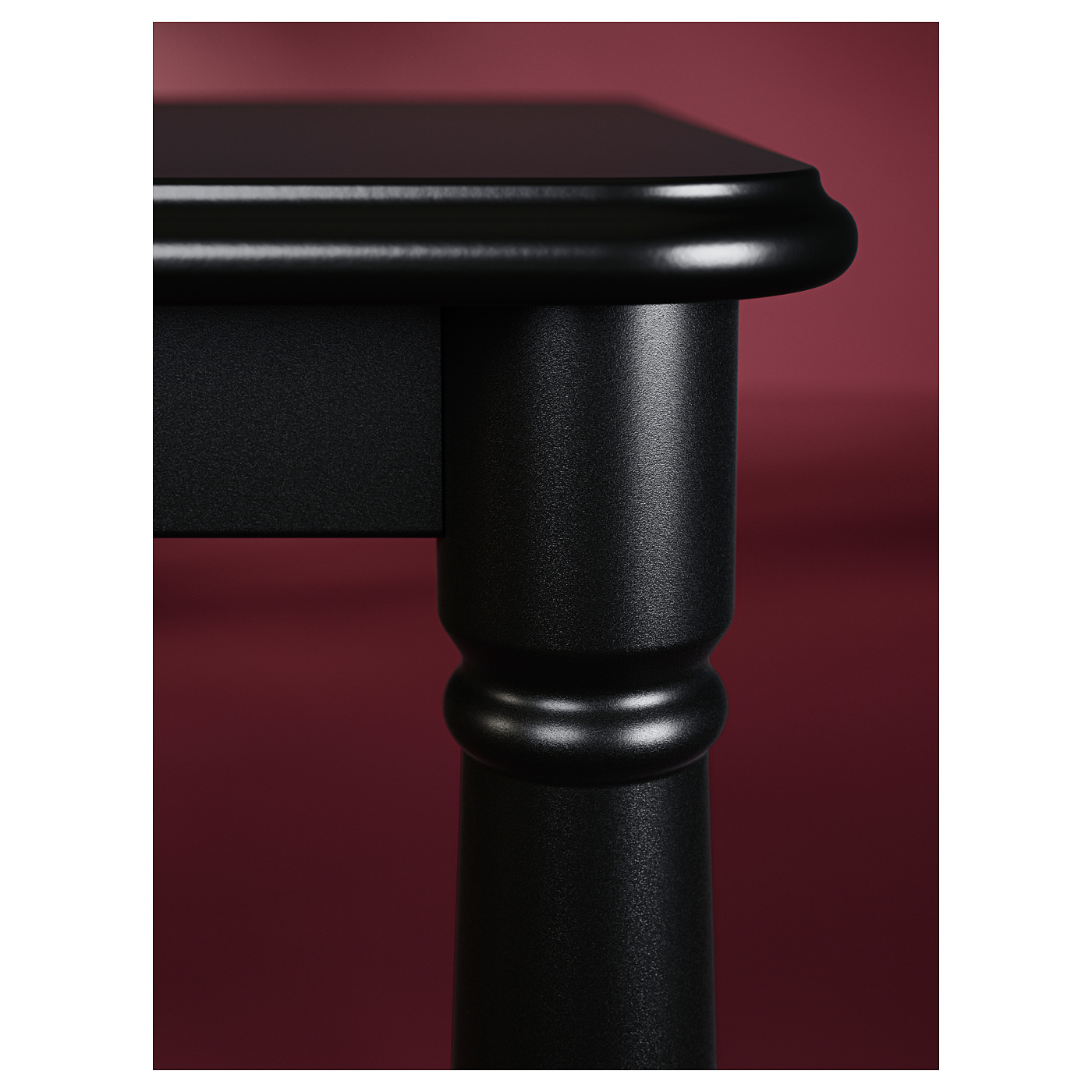 DANDERYD dining table black - IKEA