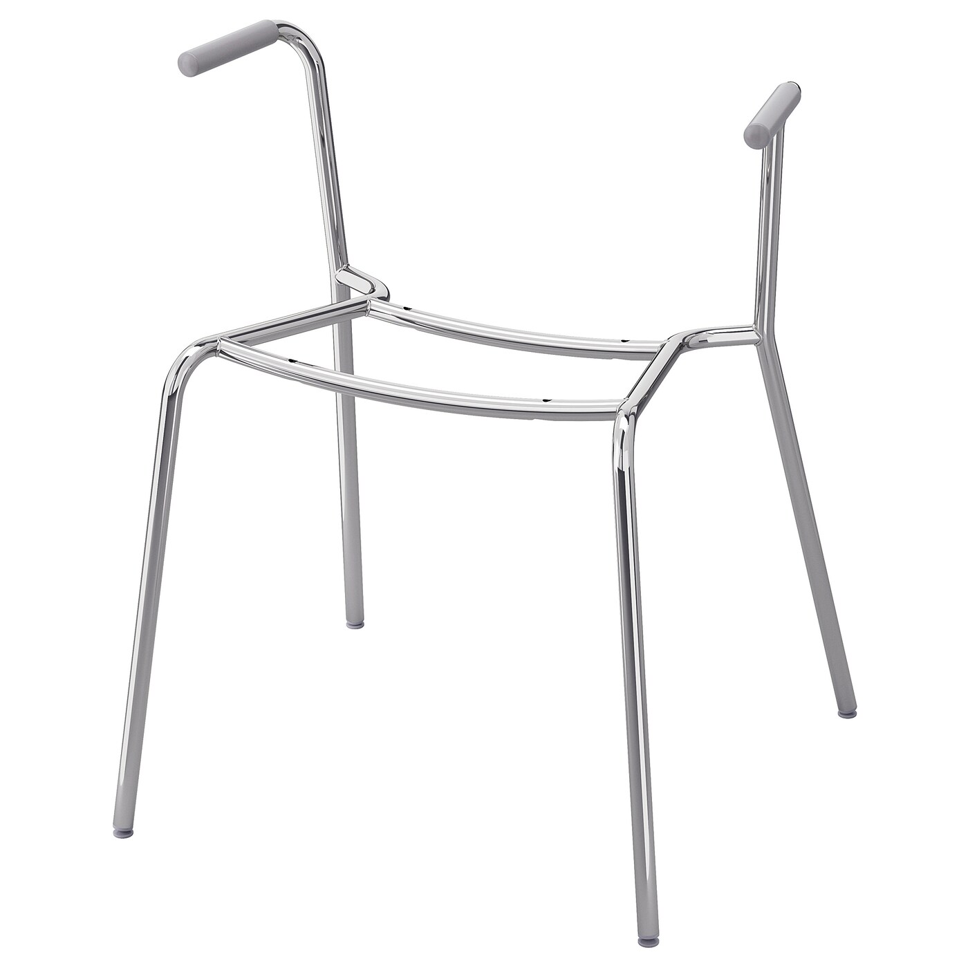 DIETMAR underframe for chair with armrests chrome-plated - IKEA