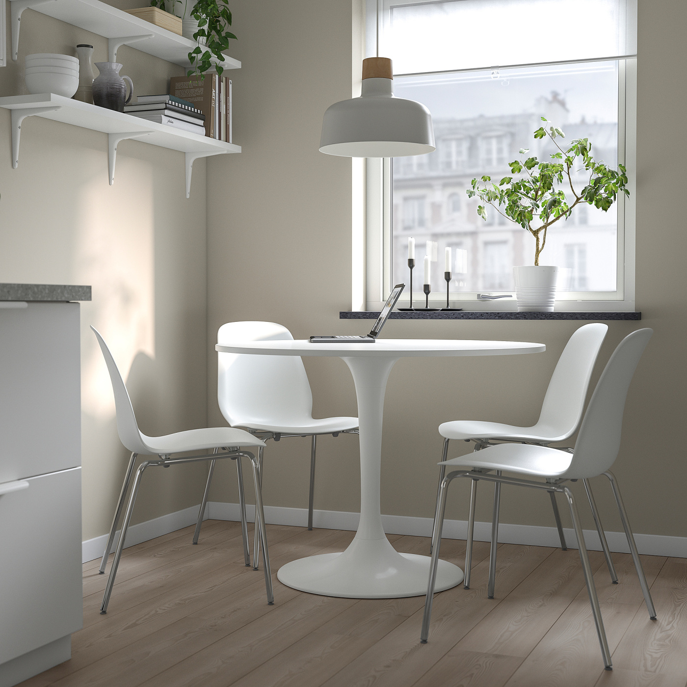 DOCKSTA table white/white - IKEA