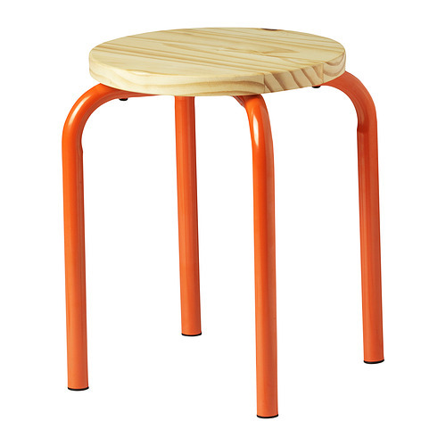 JUTEBODA stool natural/white - IKEA