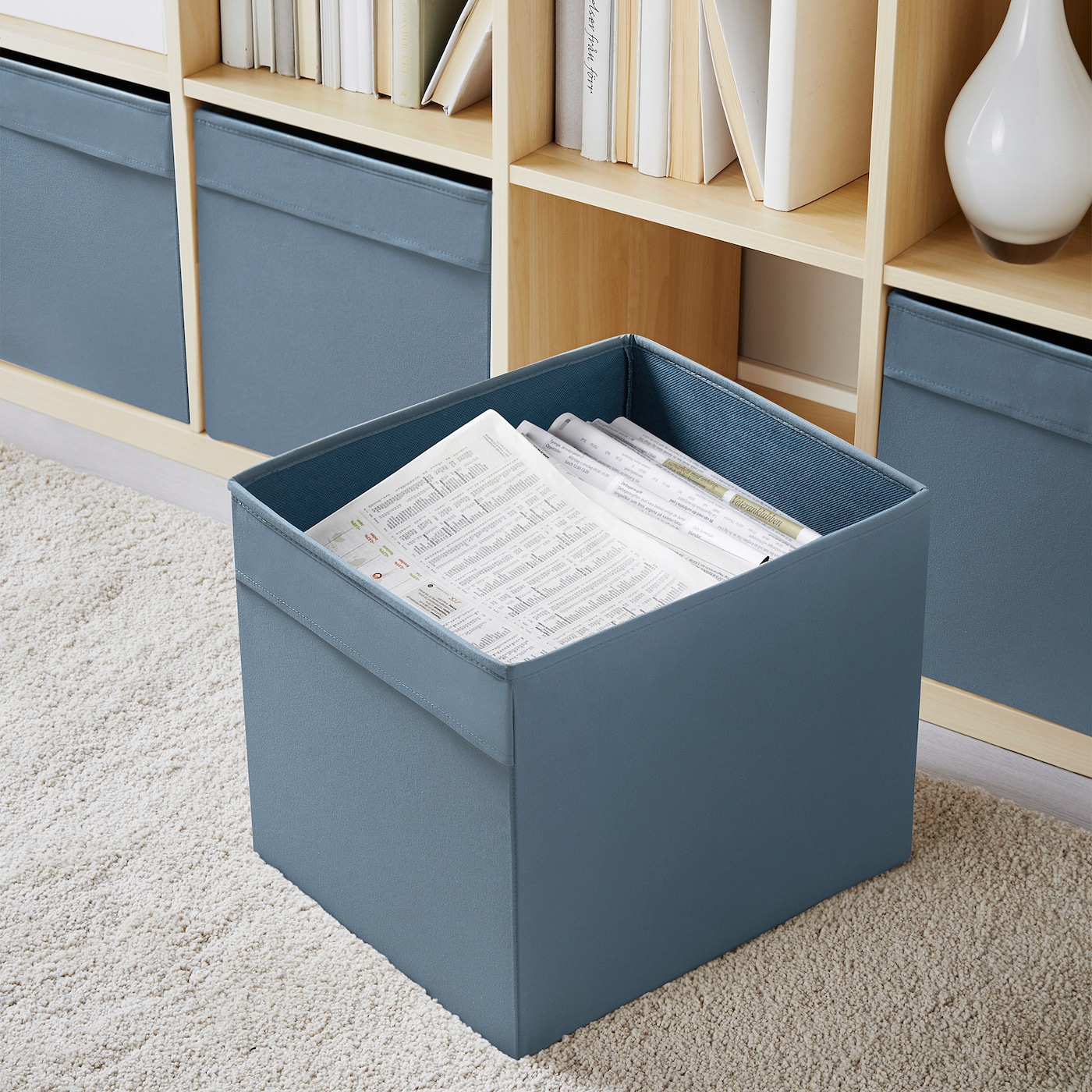 IKEA  フラッラ ドローナ ６個セット
ミニチェスト（ DRÖNA box blue - IKEA