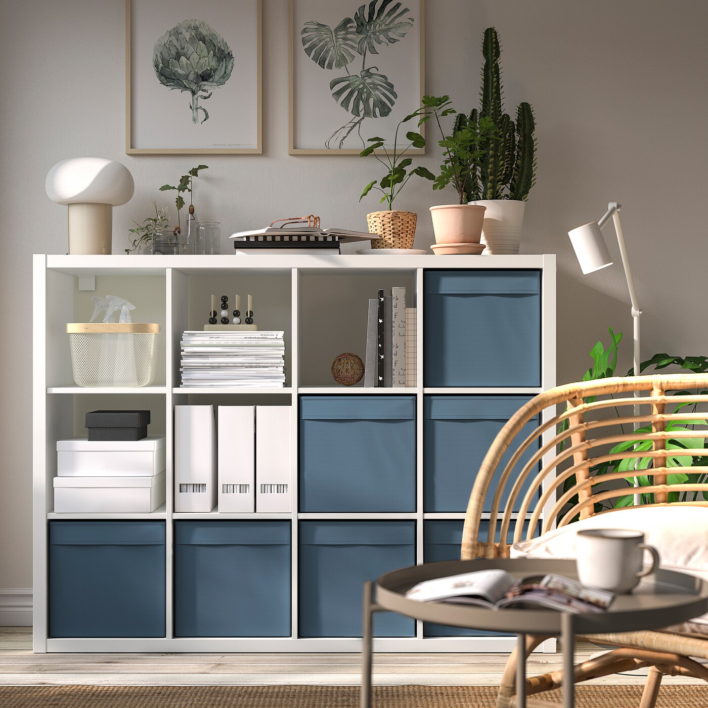 DRÖNA box blue - IKEA