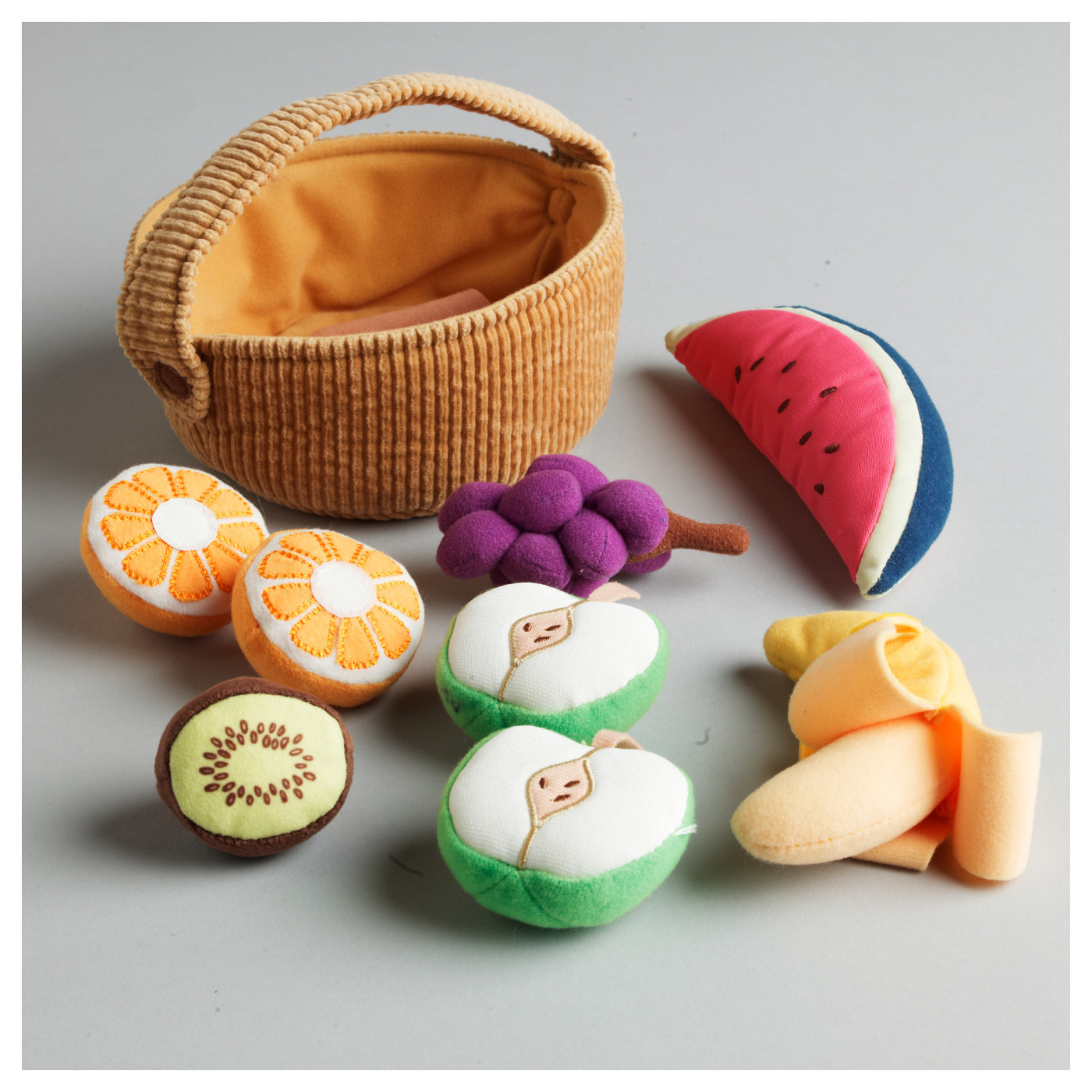 DUKTIG 9-piece fruit basket set - IKEA