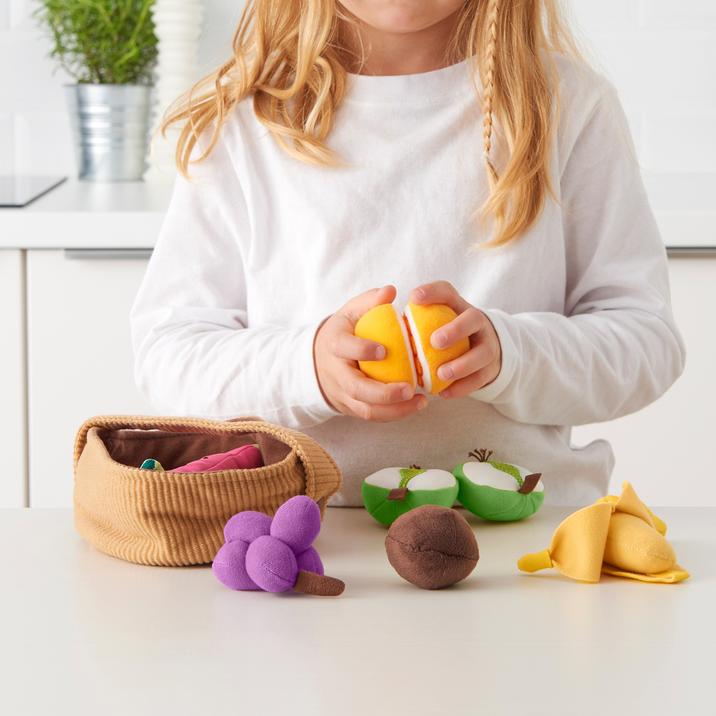 DUKTIG 9-piece fruit basket set - IKEA