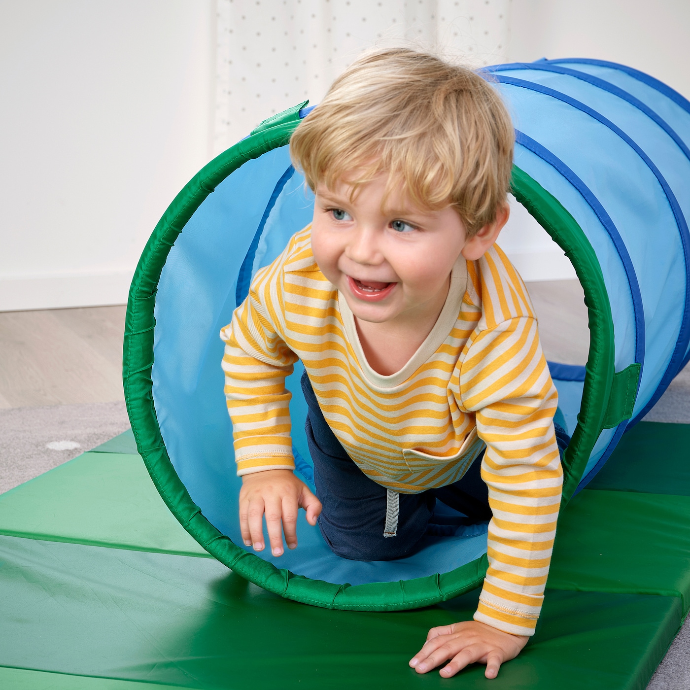 DVARGMAS play tunnel blue green IKEA