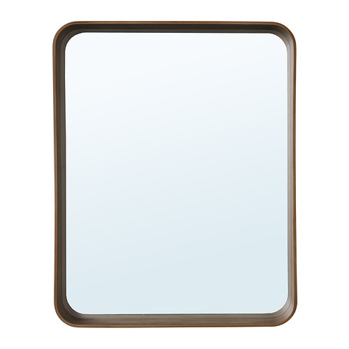 RÅMEBO mirror gold-colour - IKEA