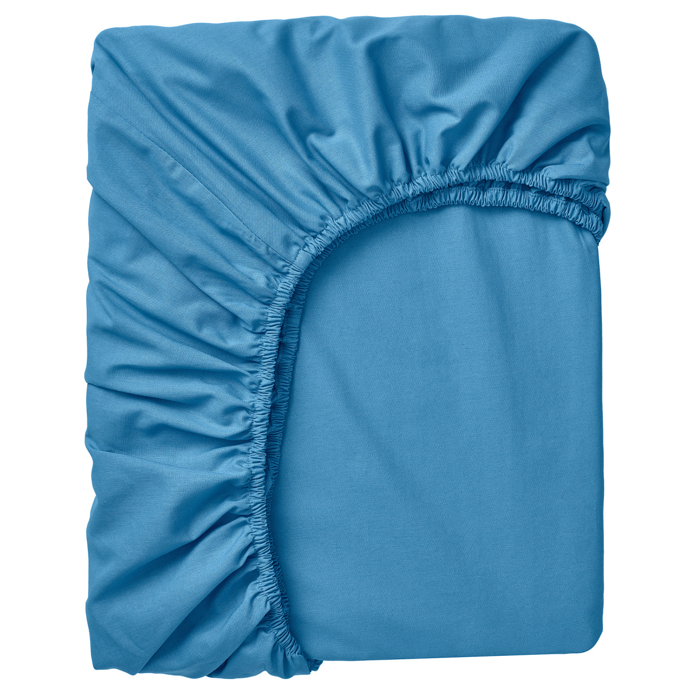 ka na ta blue sheet knit フリーサイズ DVALA fitted sheet blue - IKEA