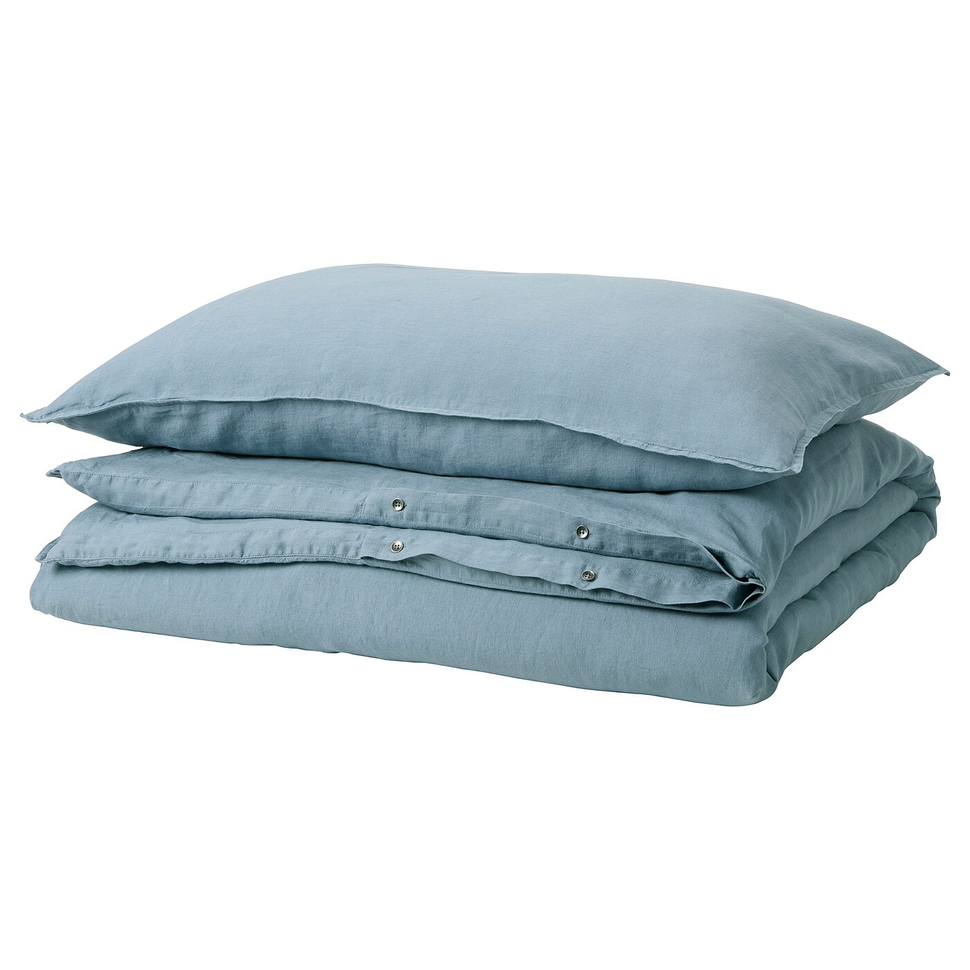 DYTÅG duvet cover and pillowcase blue - IKEA