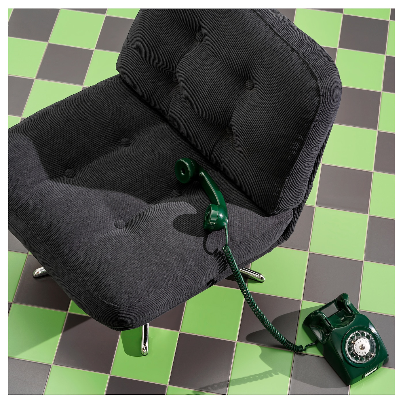 DYVLINGE swivel chair, Kelinge black - IKEA