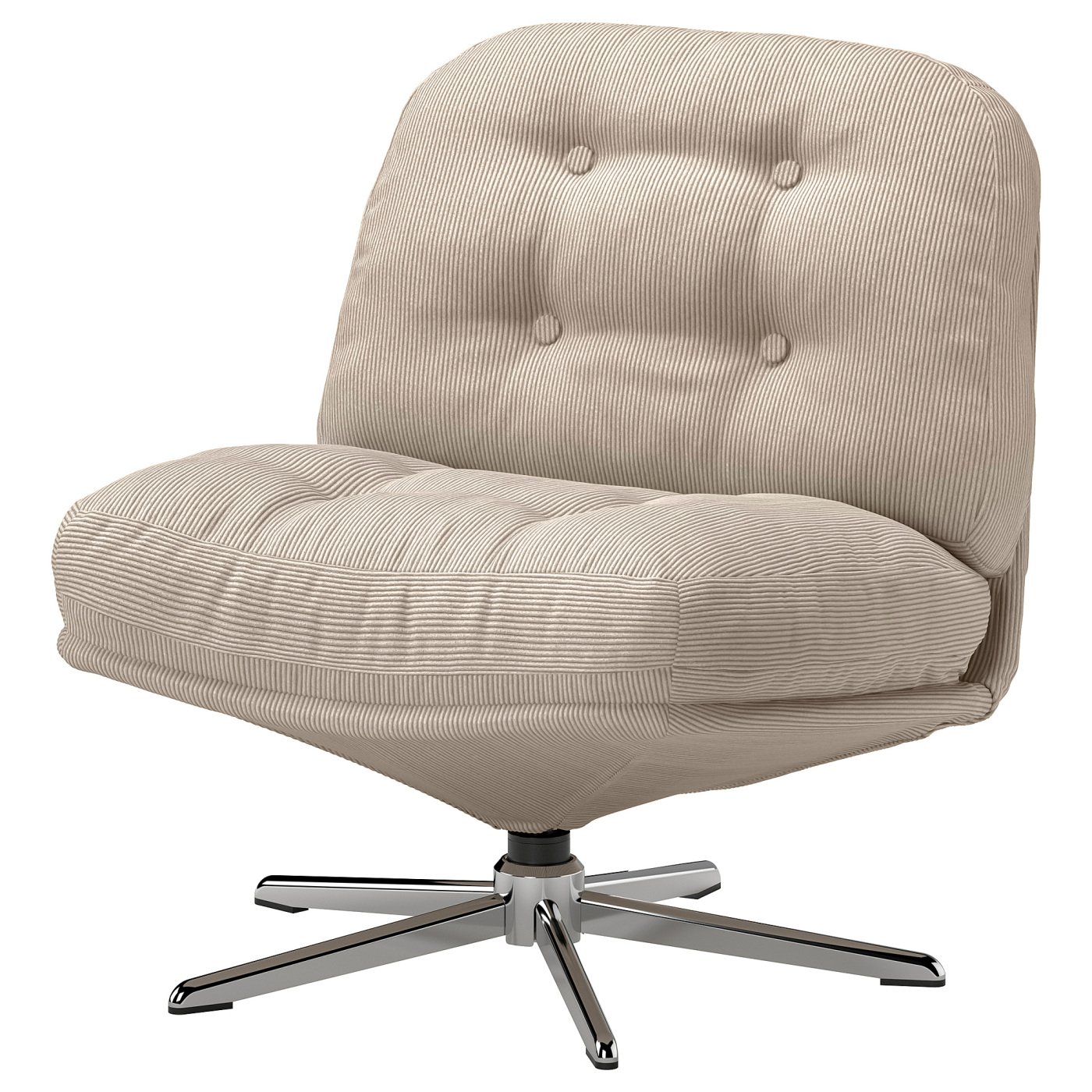 DYVLINGE swivel easy chair Kelinge beige - IKEA