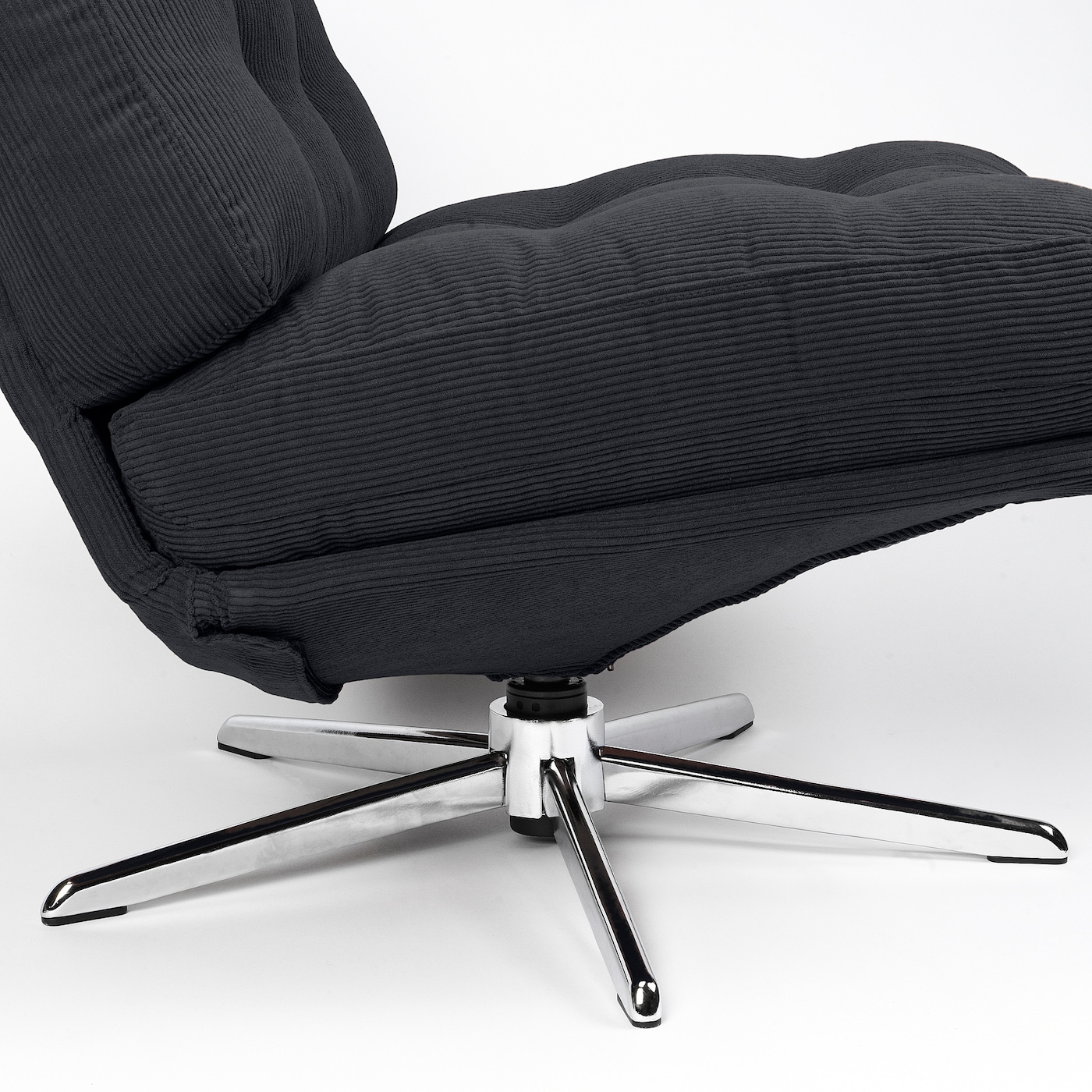 DYVLINGE swivel easy chair Kelinge black - IKEA