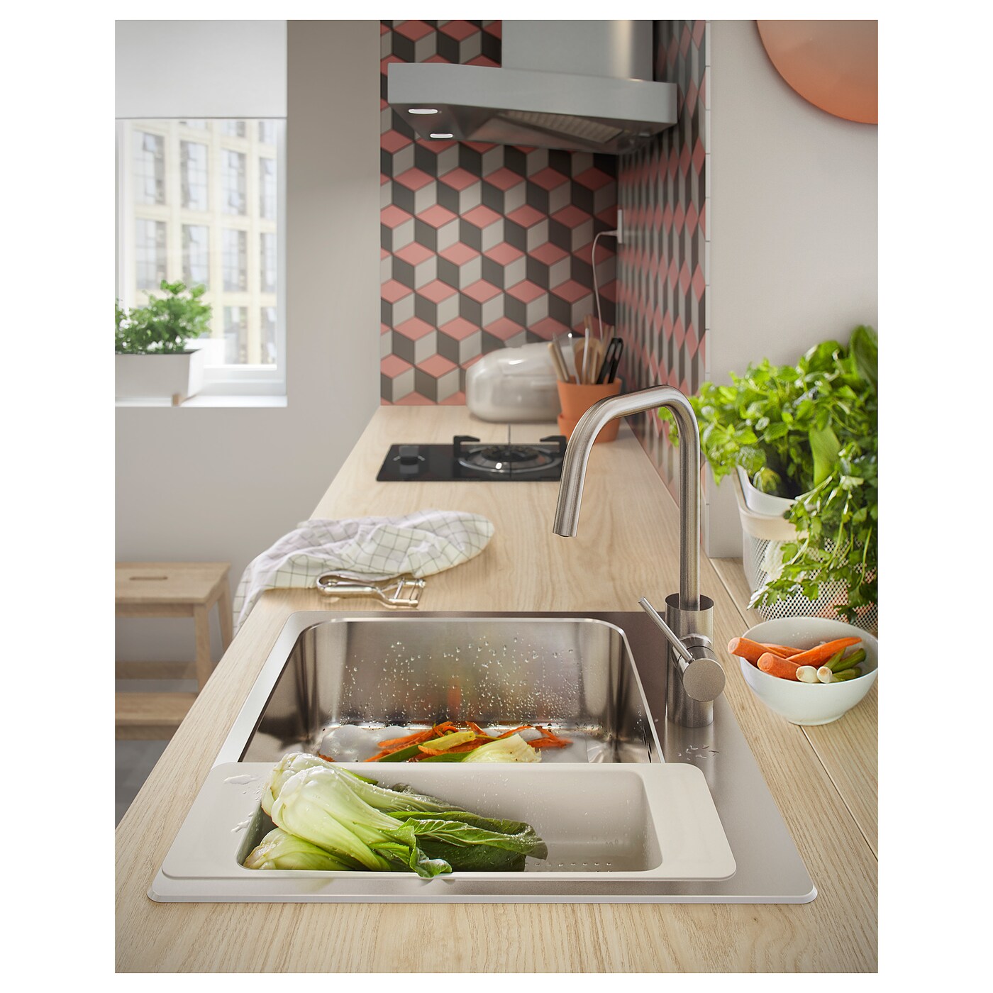 EKBACKEN worktop ash effect/laminate - IKEA