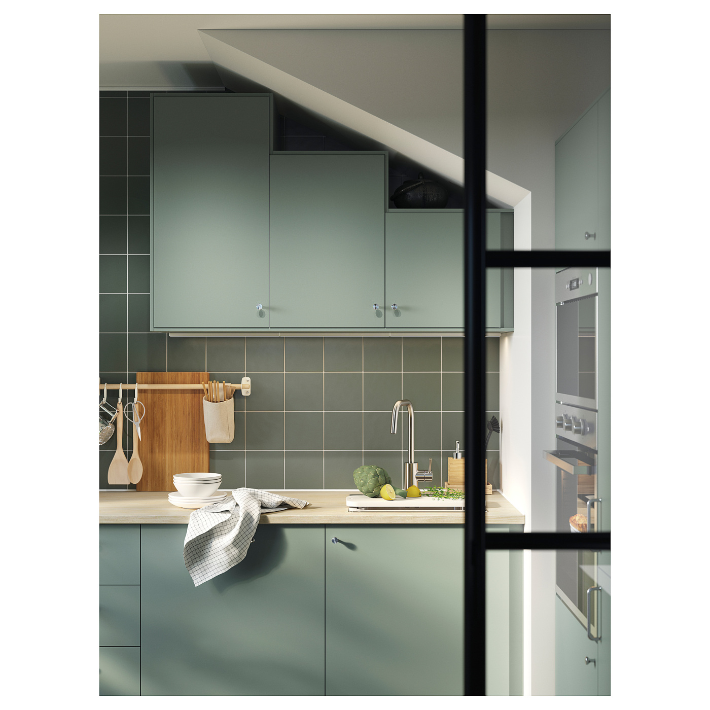 EKBACKEN worktop ash effect/laminate - IKEA