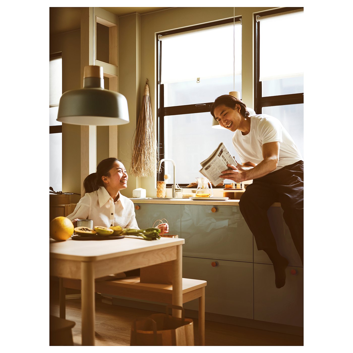 直接引取 IKEA EKBACKEN 126x65x2.8 cm EKBACKEN worktop ash effect/laminate - IKEA