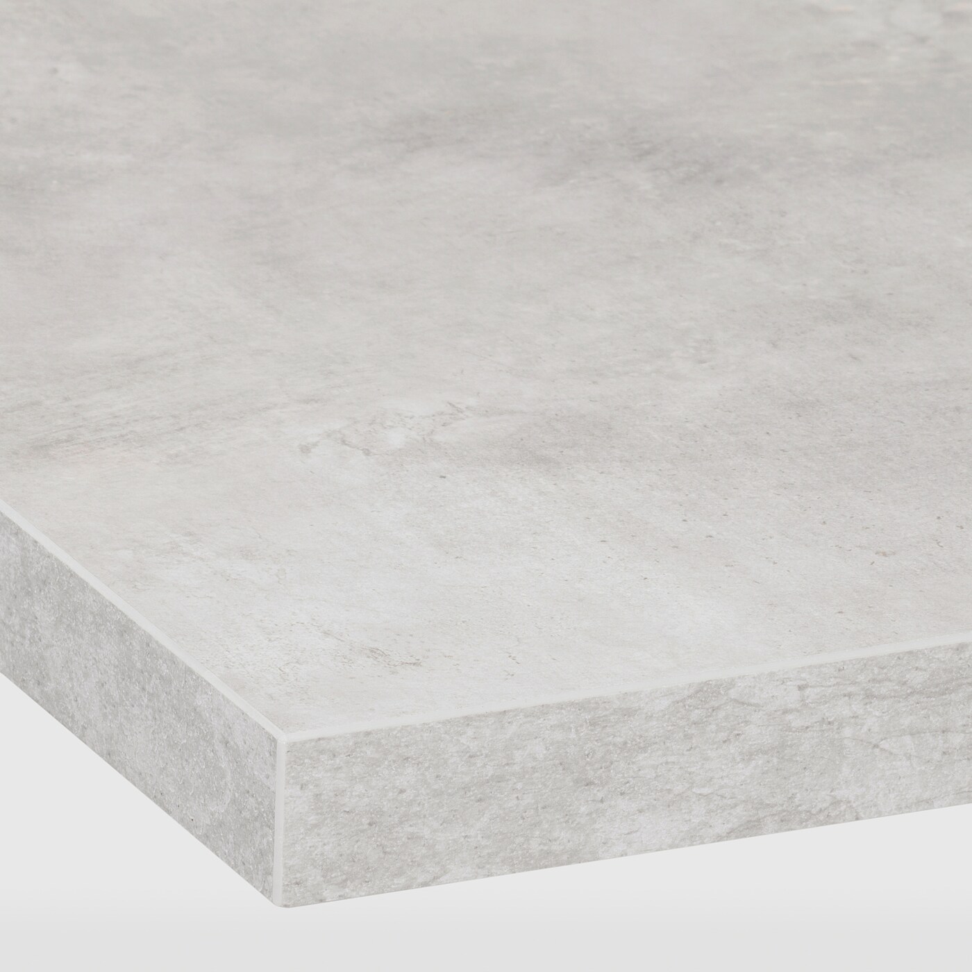直接引取 IKEA EKBACKEN 126x65x2.8 cm EKBACKEN worktop light grey concrete effect/laminate - IKEA