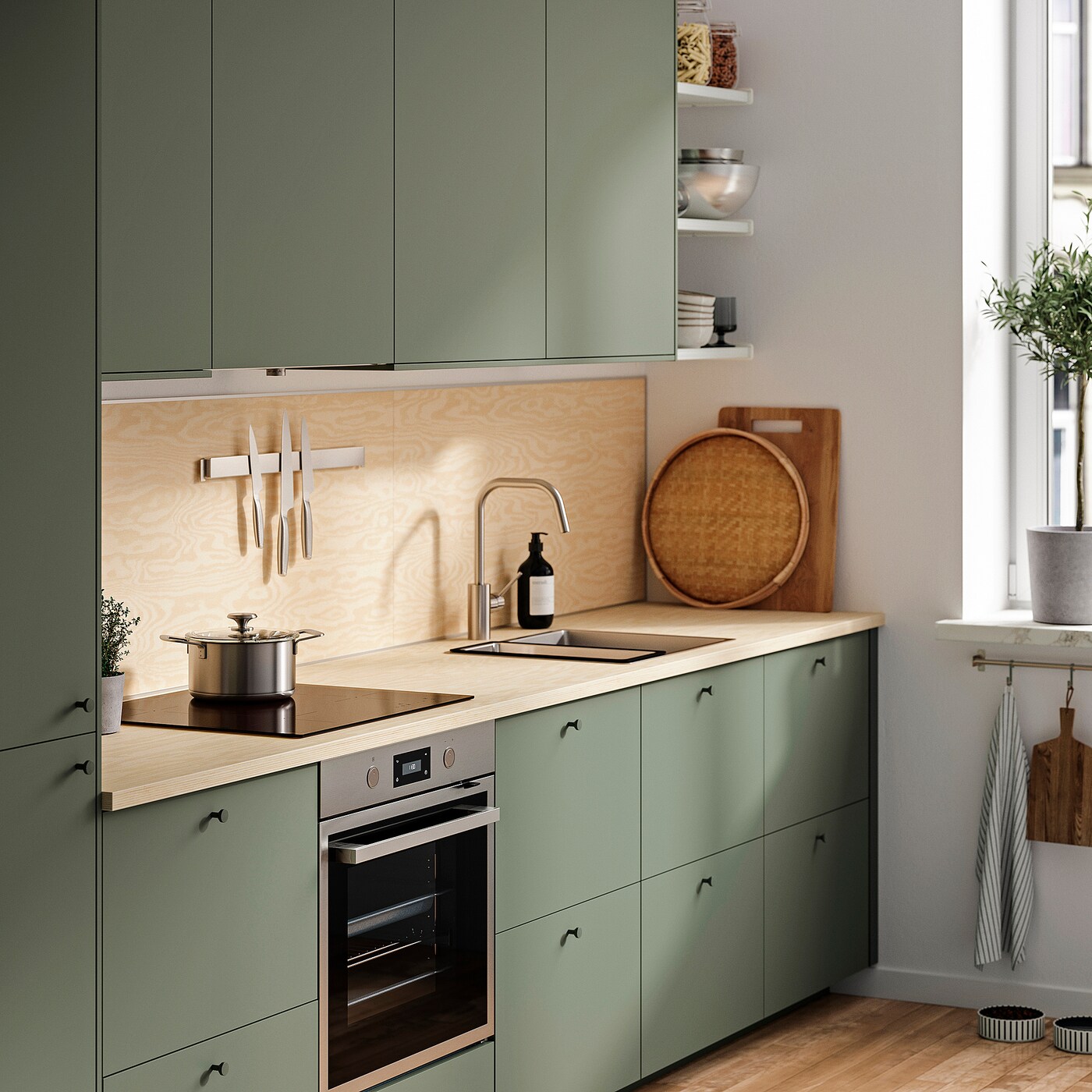 EKBACKEN worktop plywood effect/laminate - IKEA