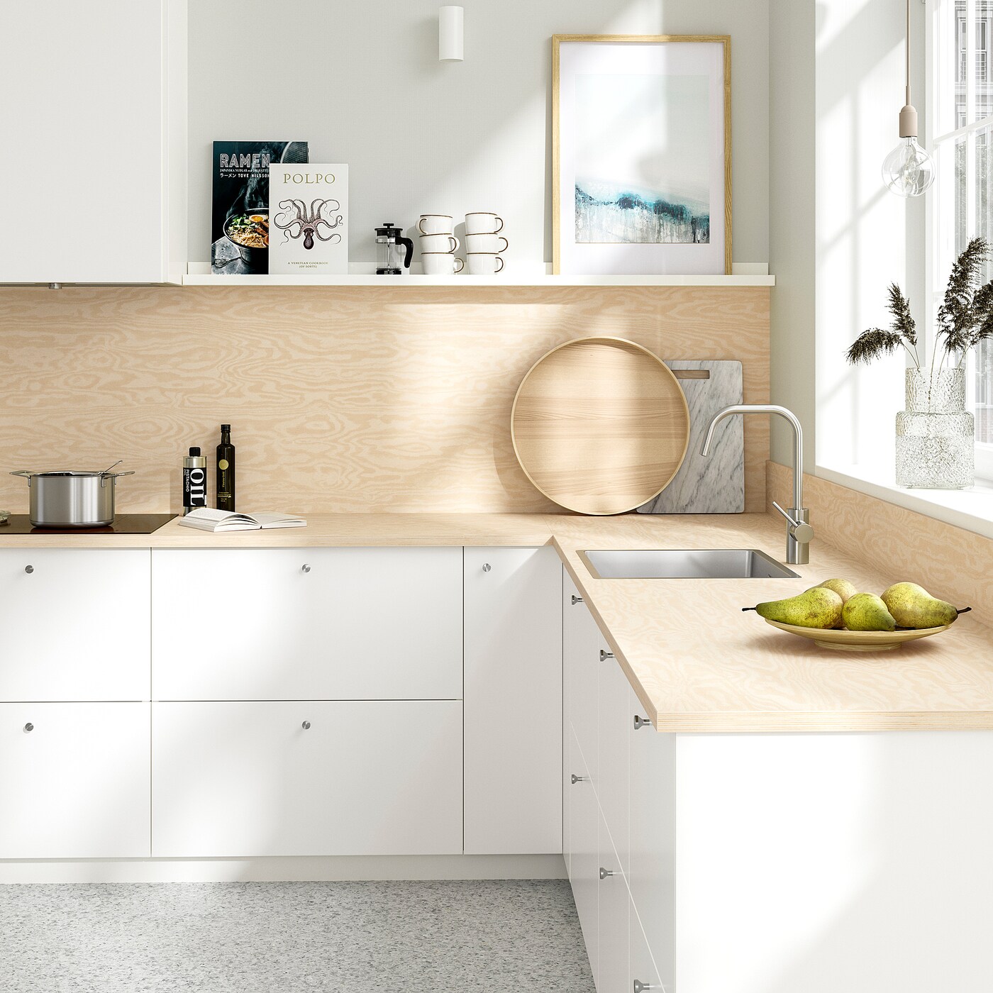 EKBACKEN worktop plywood effect/laminate - IKEA