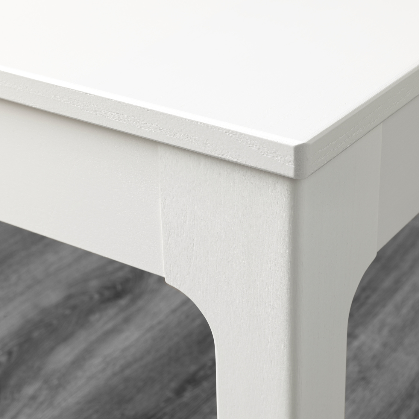 EKEDALEN / EKEDALEN table and 2 benches white/white - IKEA