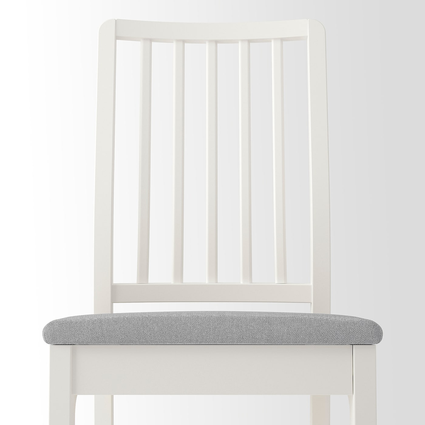 EKEDALEN / EKEDALEN table and 2 chairs white/Orrsta light