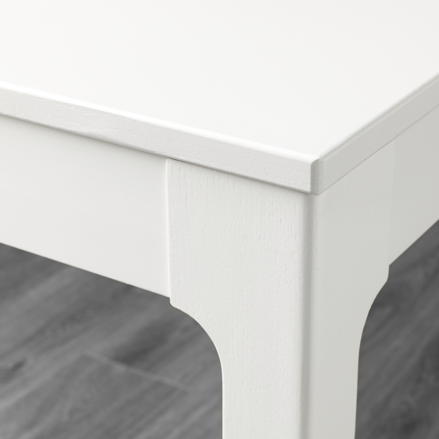 EKEDALEN / EKEDALEN table and 4 chairs white white/Orrsta light