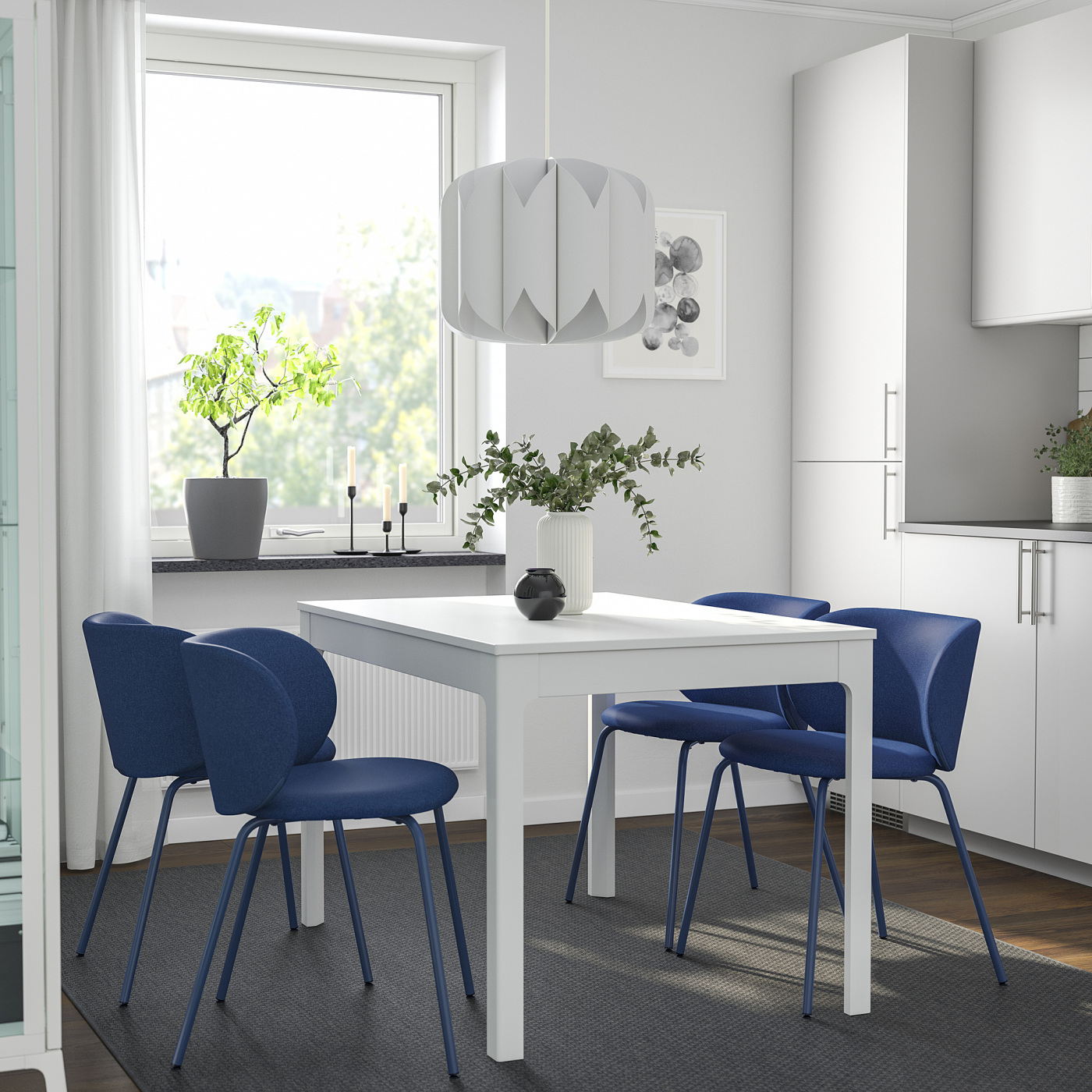EKEDALEN extendable table white - IKEA