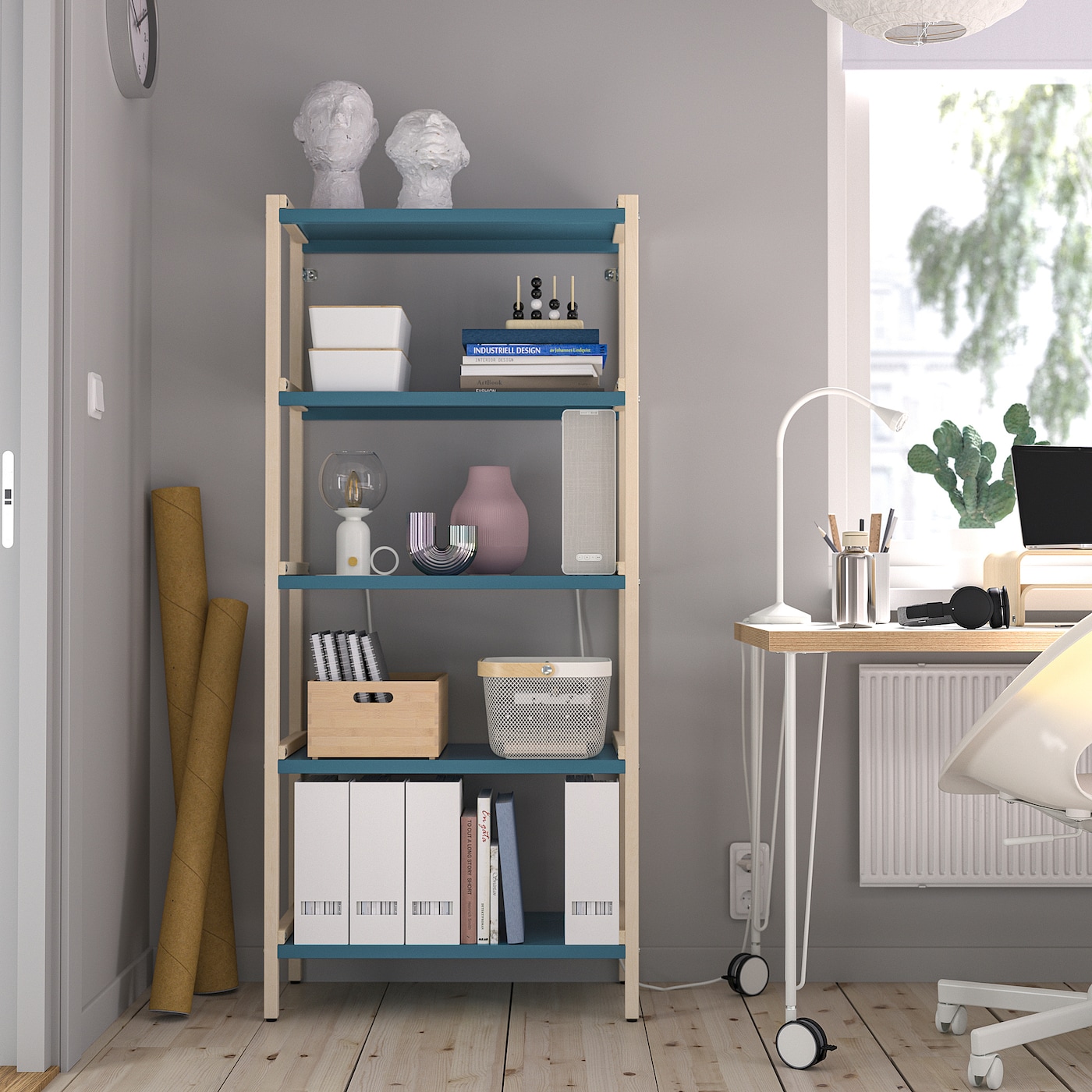 ✨Bianco☆gioco★eroi✨M  ユエ E70/M 34G JONAXEL shelving unit white - IKEA