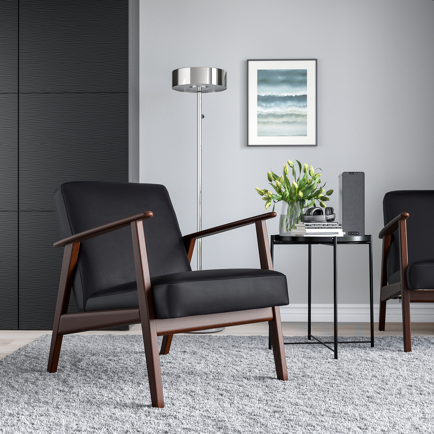 EKENÄSET armchair Jonsbyn black - IKEA