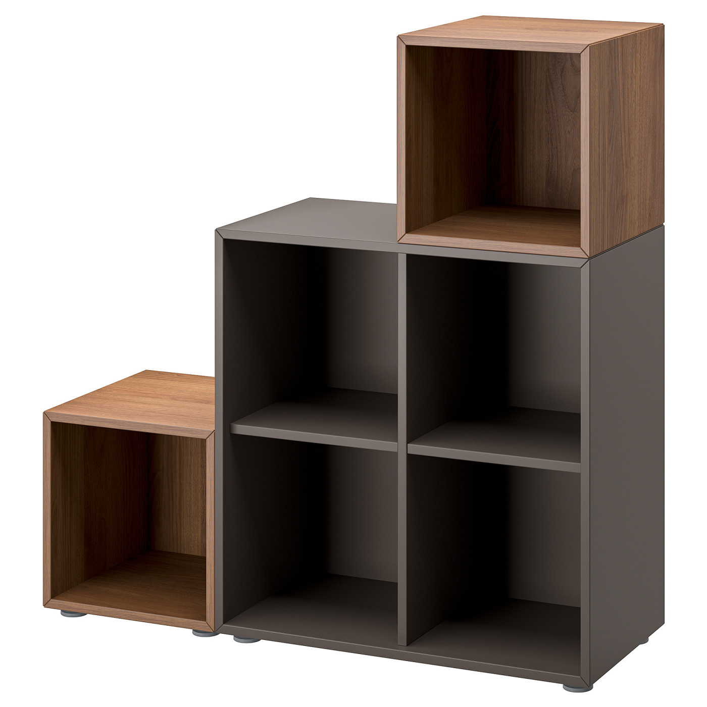 【4/30終了】IKEA EKET グレー EKET cabinet with 4 compartments light grey - IKEA