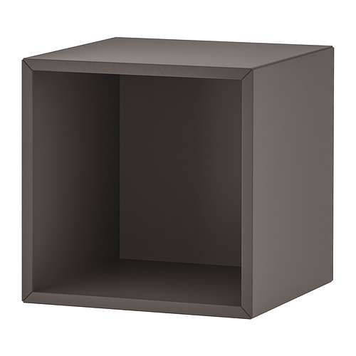 IKEA EKET グレー　北欧　16日までの出品 EKET cabinet with 4 compartments dark grey - IKEA