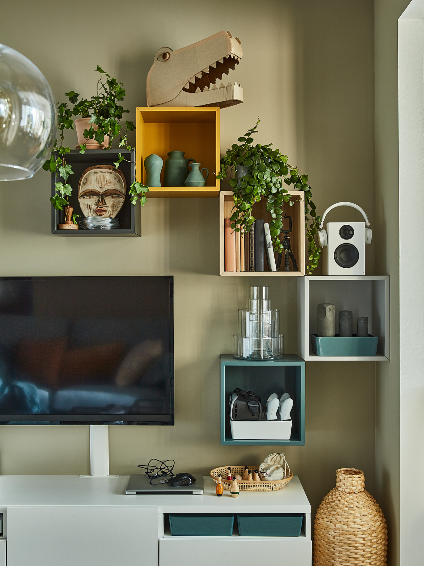 EKET cabinet light grey - IKEA