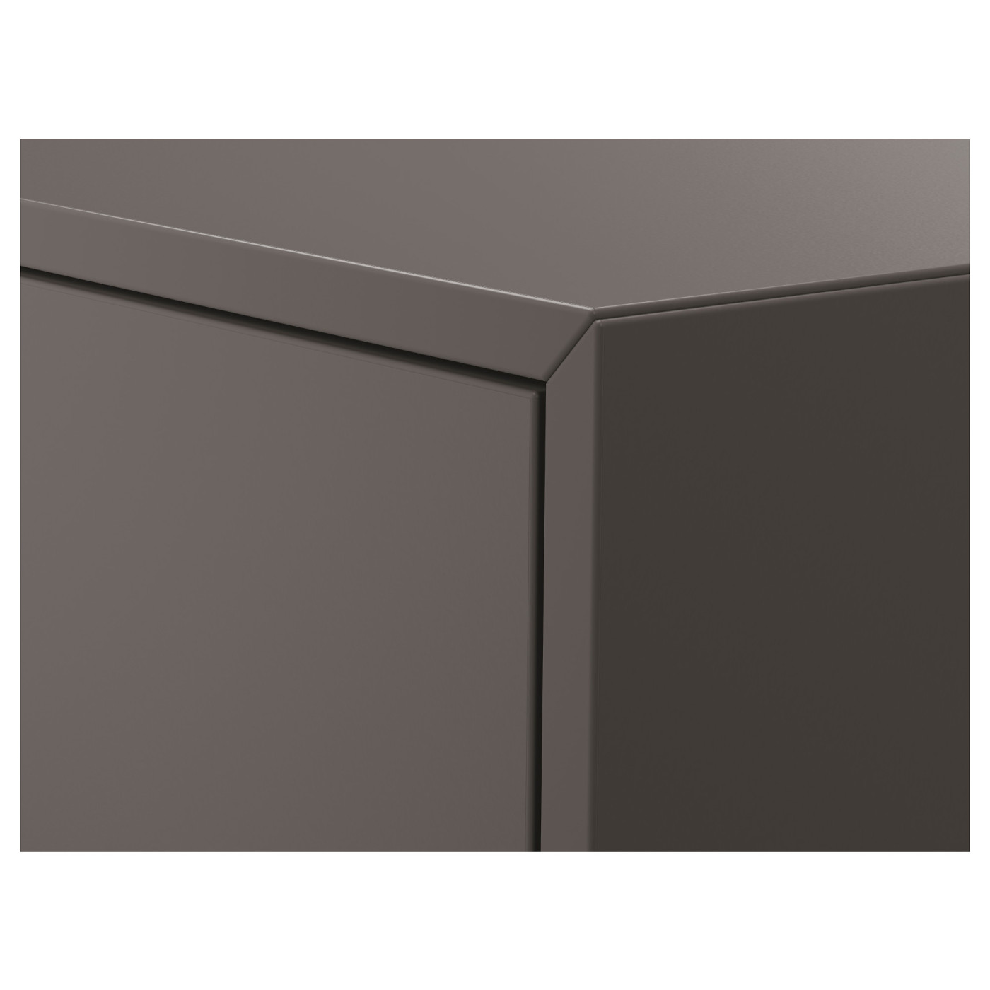 EKET wall cabinet with 2 drawers dark grey - IKEA