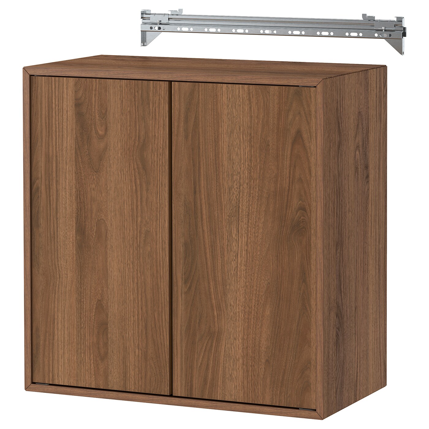 EKET wall cb with 2 doors walnut effect - IKEA