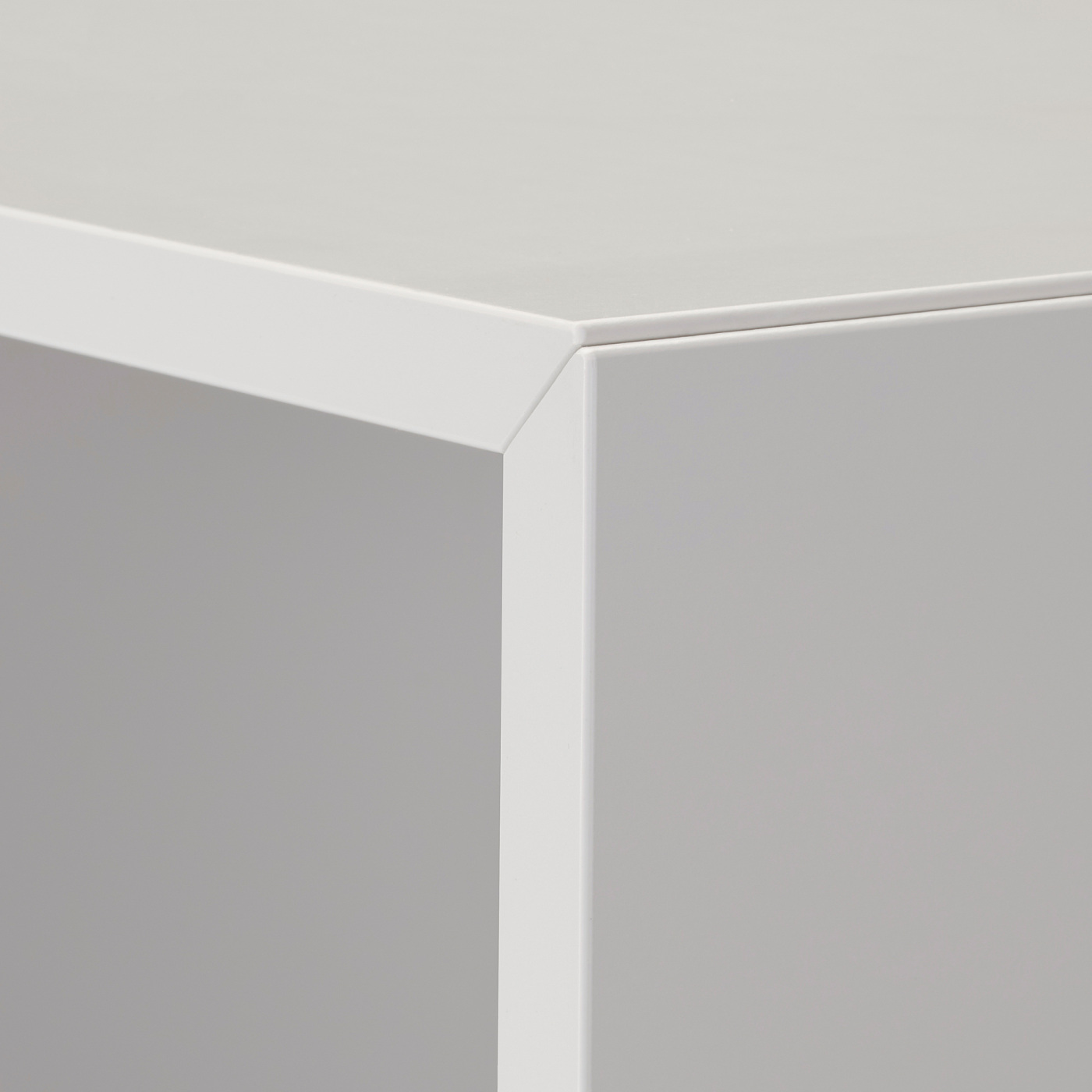 EKET wall-mounted cabinet combination white/dark grey/light grey