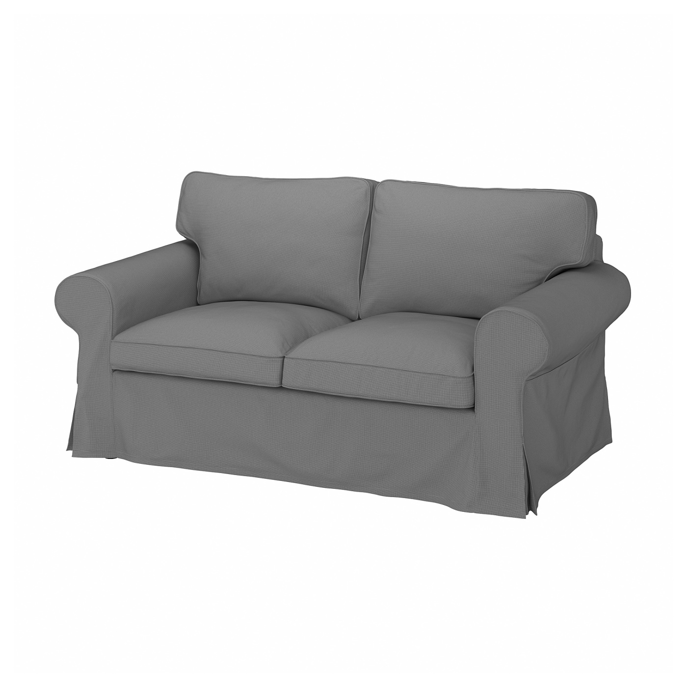 EKTORP cover for 2-seat sofa Remmarn light grey - IKEA