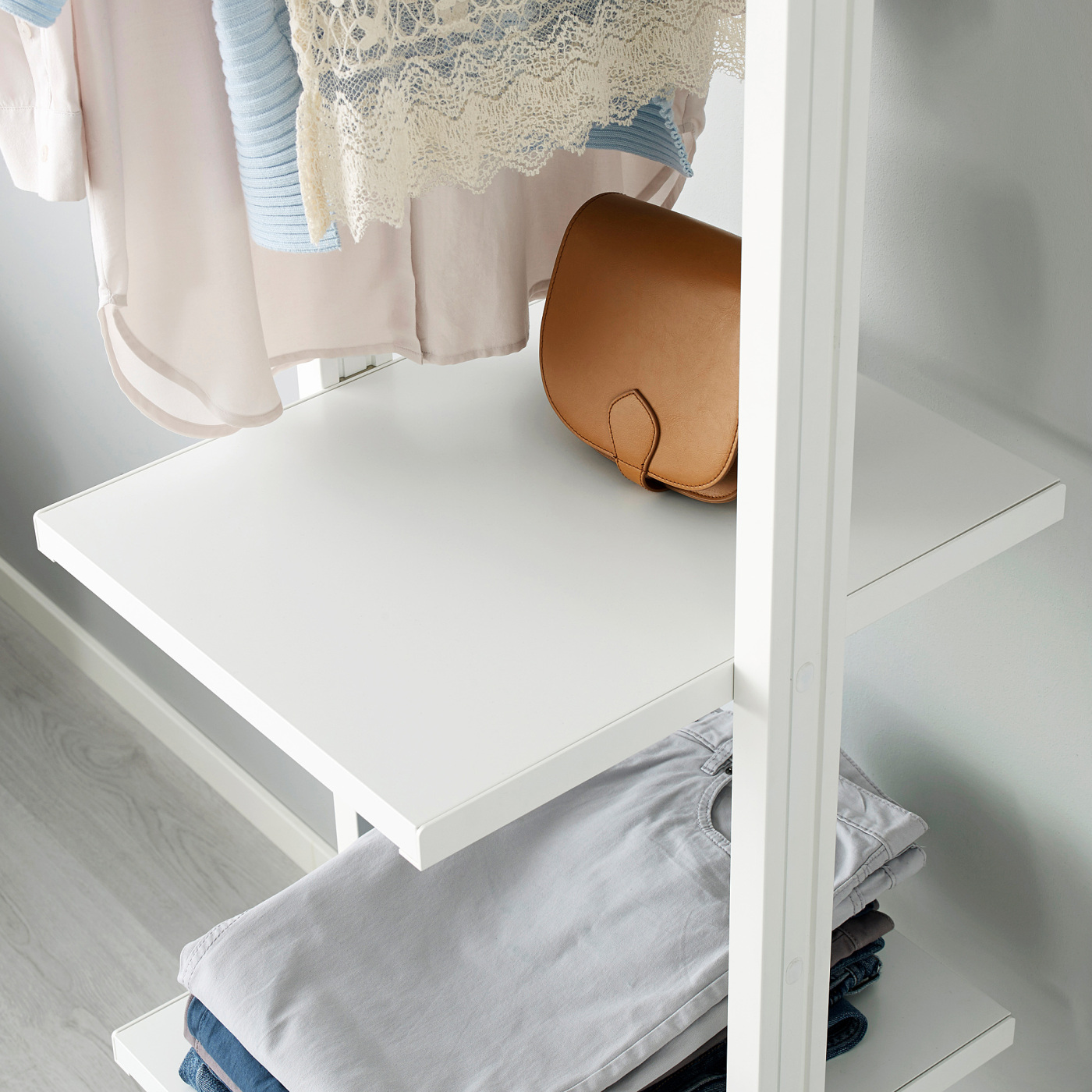 ELVARLI bracket for post white - IKEA