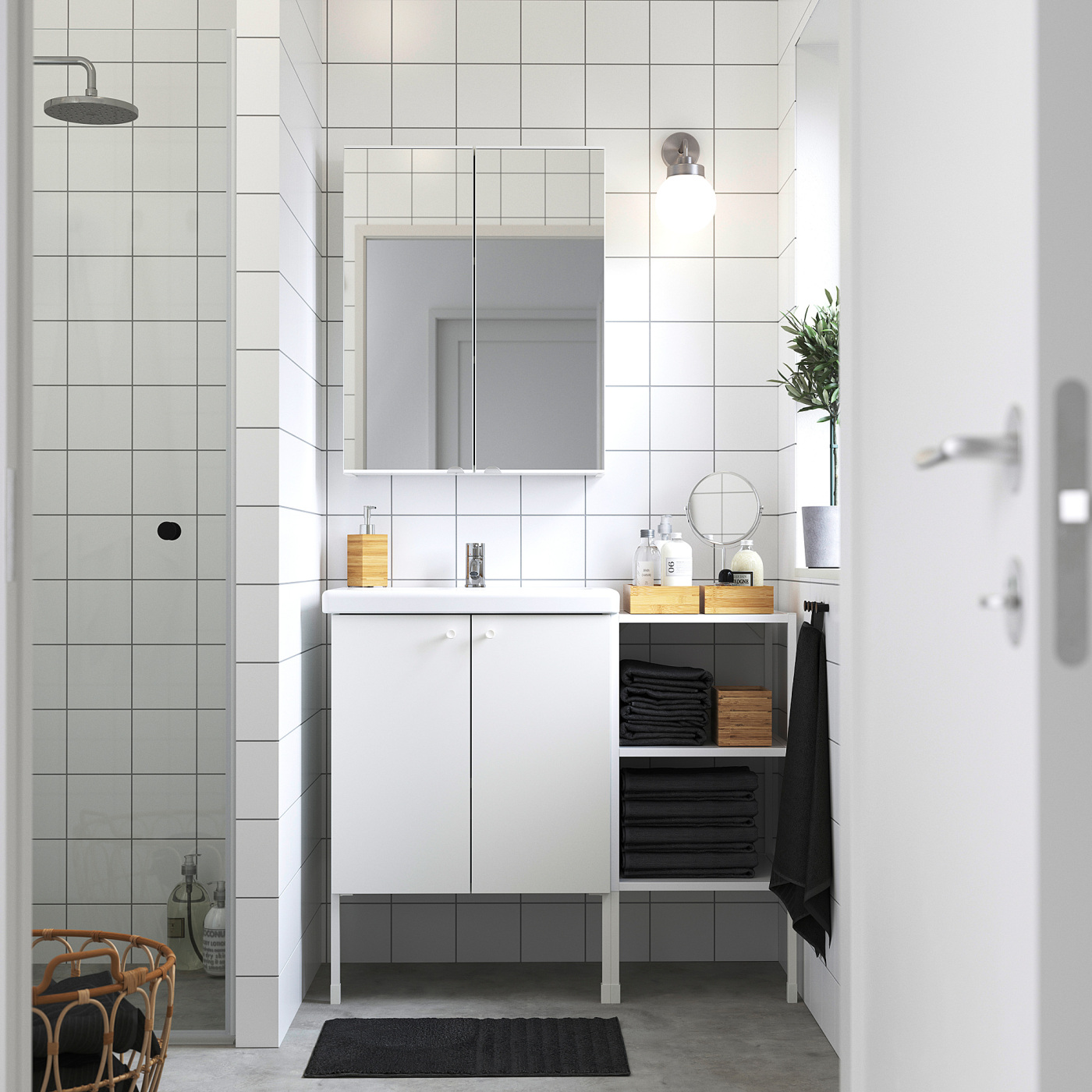 ENHET bathroom white - IKEA