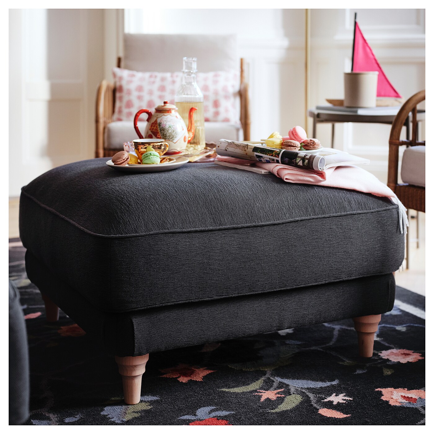 Ikea stocksund footstool discount