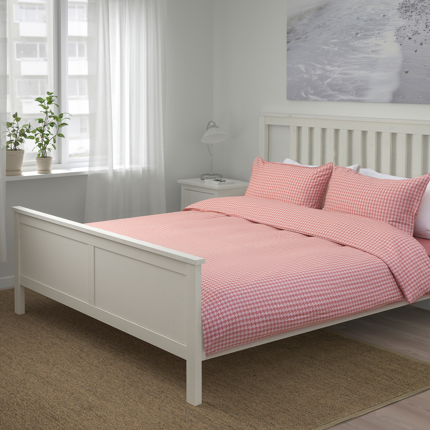 FACKELSTÅNDS 4-piece bedlinen set pink - IKEA