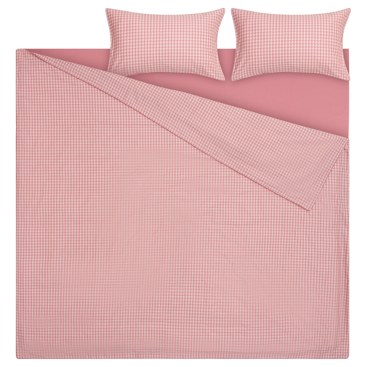 FACKELSTÅNDS 4-piece bedlinen set pink - IKEA