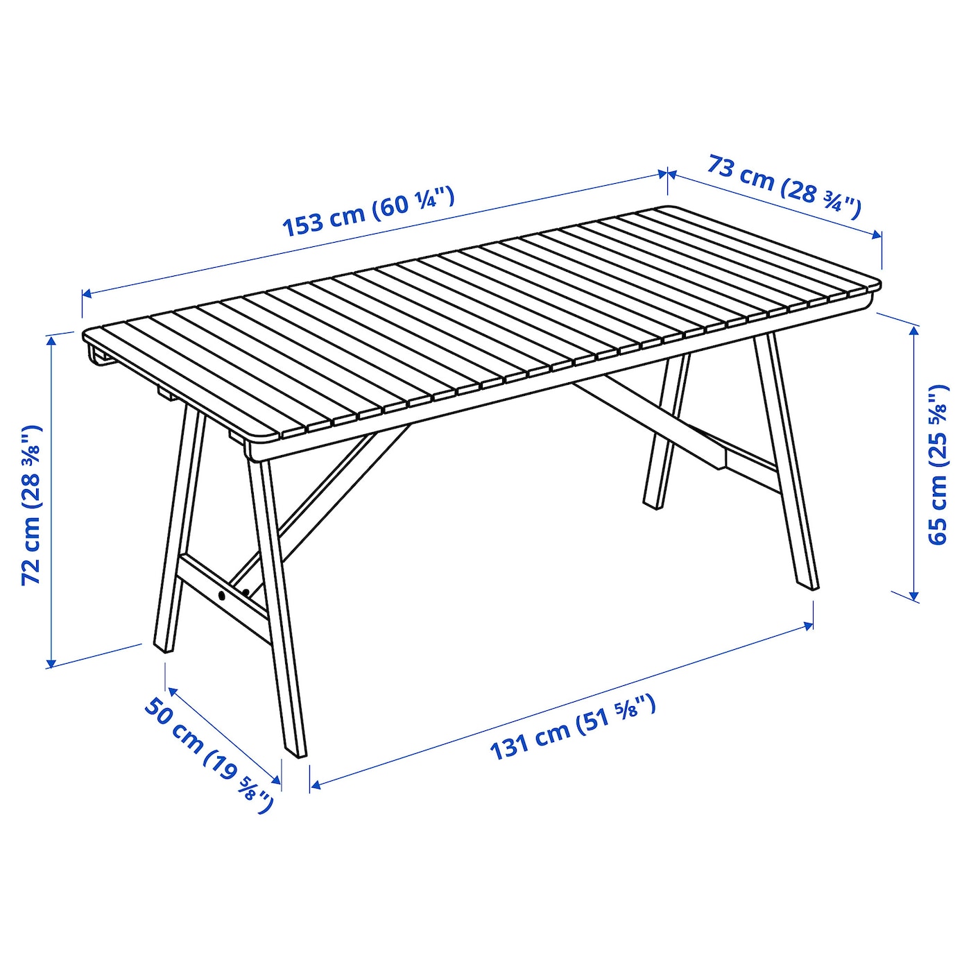 Ikea falholmen table hotsell