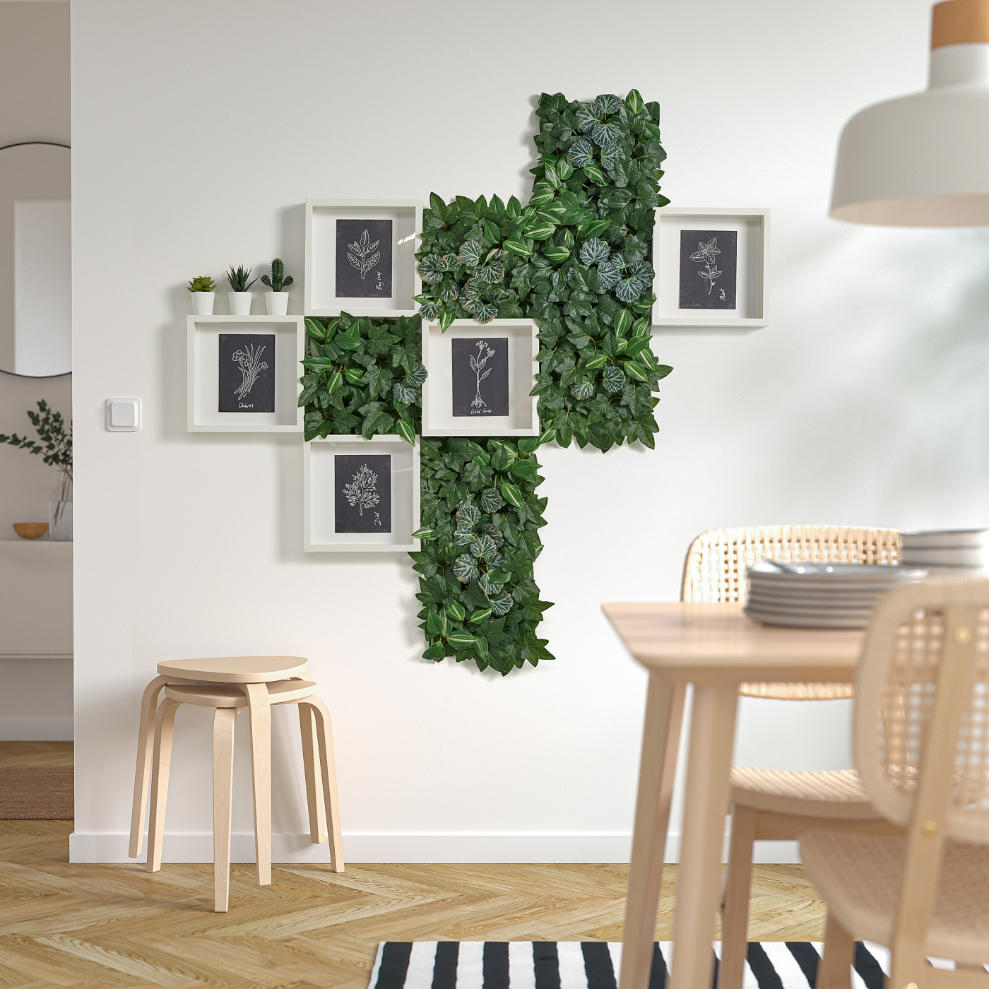 FEJKA artificial plant wall mounted in/outdoor/foliage - IKEA