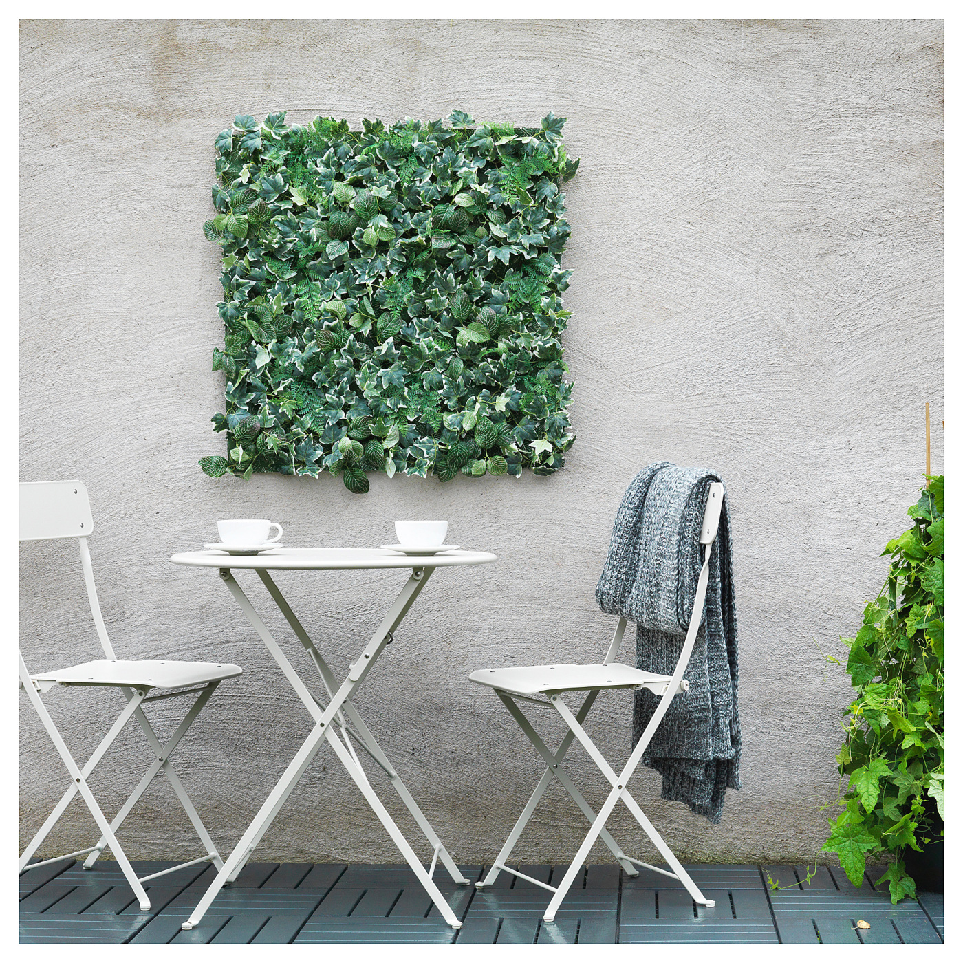 FEJKA artificial plant wall mounted/in/outdoor green - IKEA