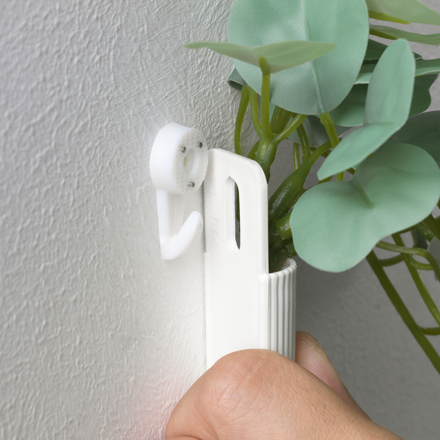 FEJKA artificial plant with wall holder in/outdoor/green/lilac - IKEA
