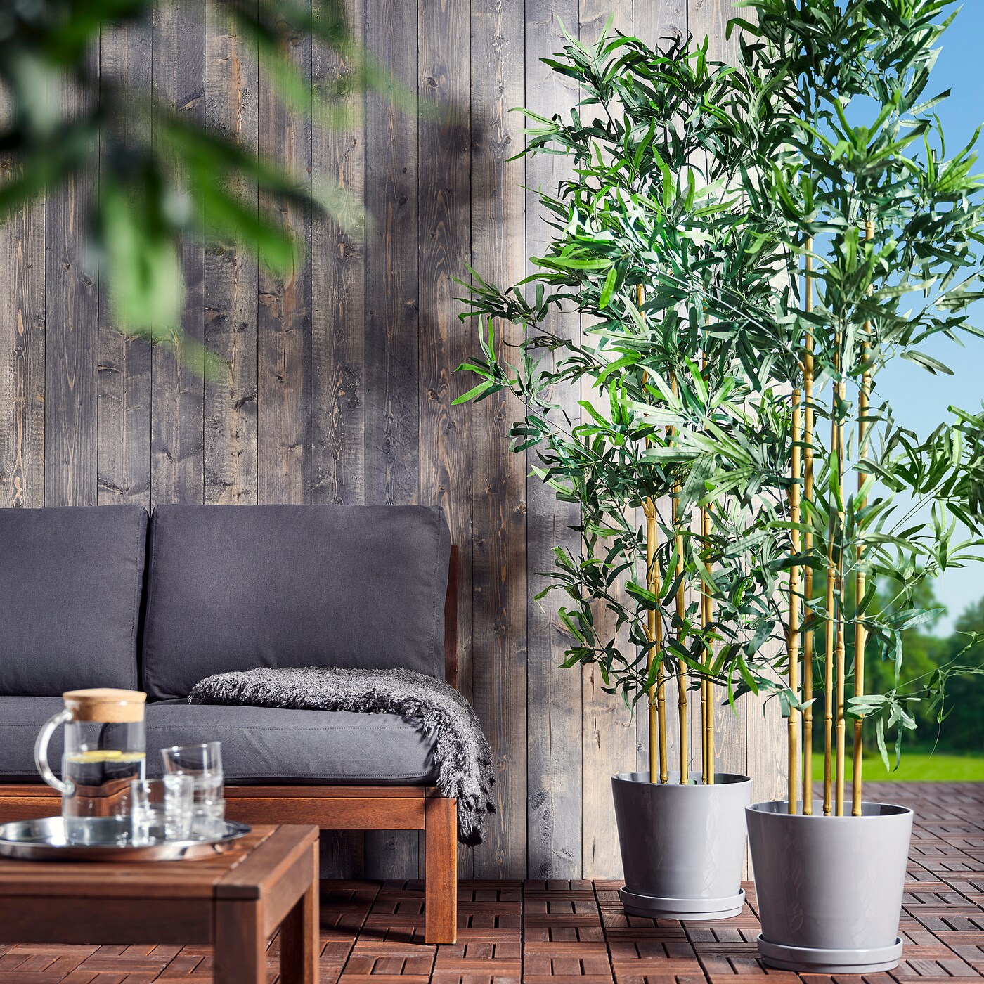 FEJKA artificial potted plant in/outdoor bamboo - IKEA