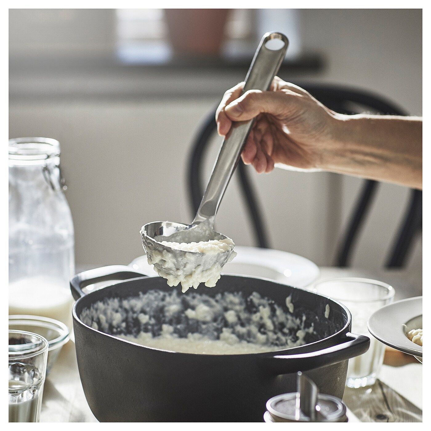 文房具 朱泥 魚紋 筆洗 匙 台付(LC981) FINMAT soup ladle stainless steel - IKEA