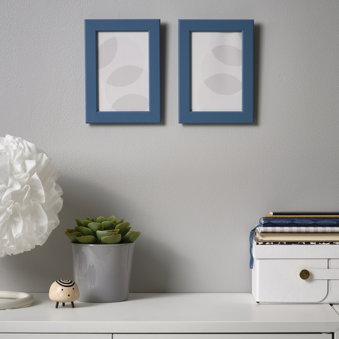 FISKBO frame dark grey-blue - IKEA