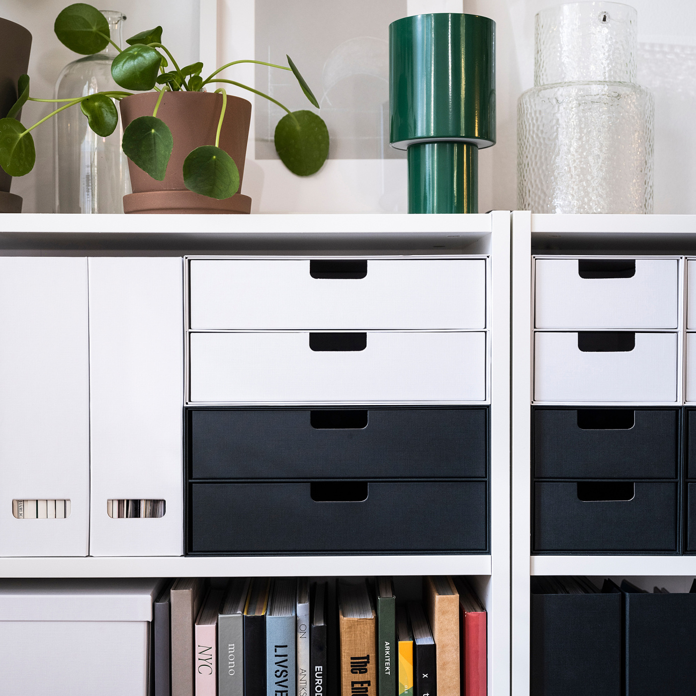 FJÄDERHARV magazine file white - IKEA