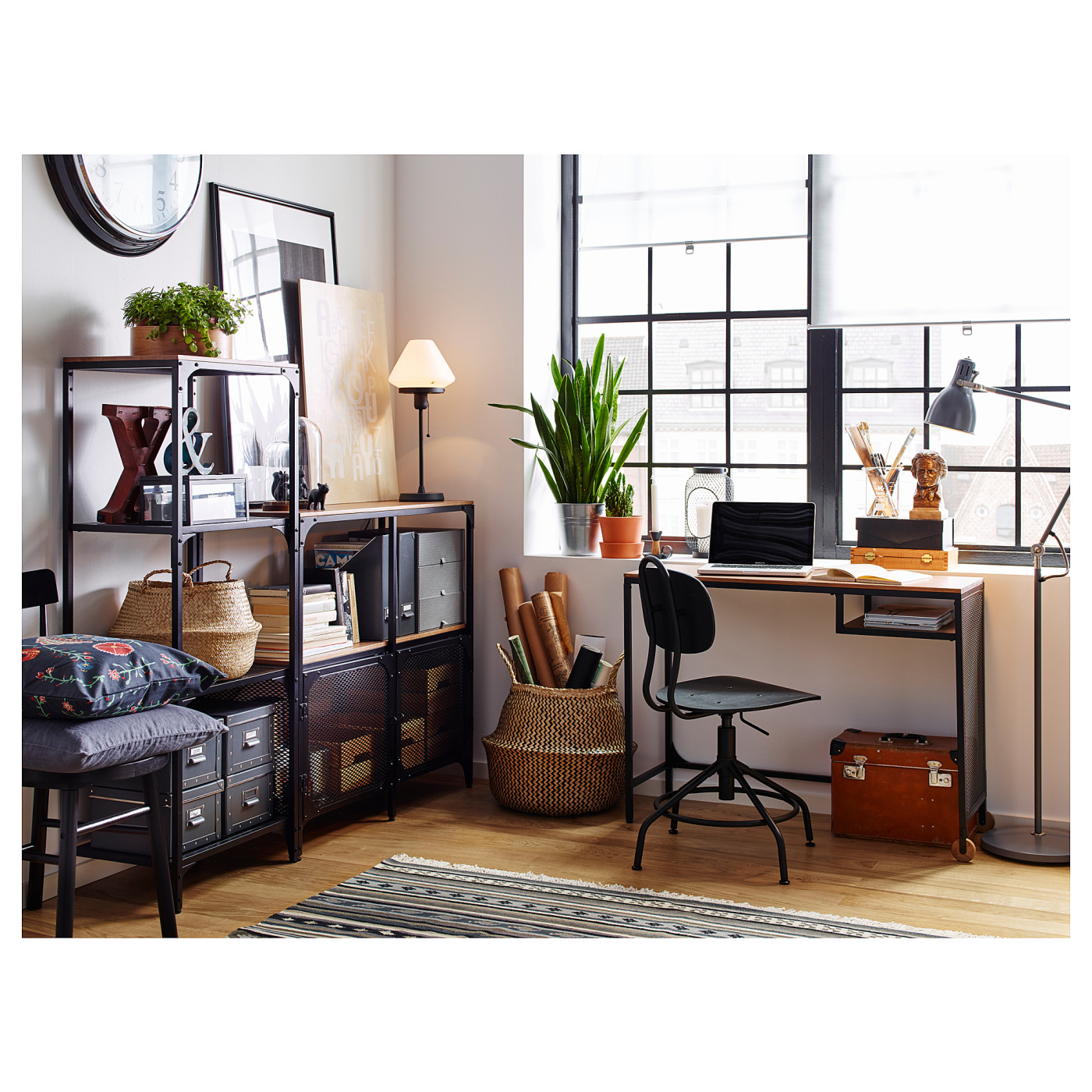 FJÄLLBO laptop table black - IKEA