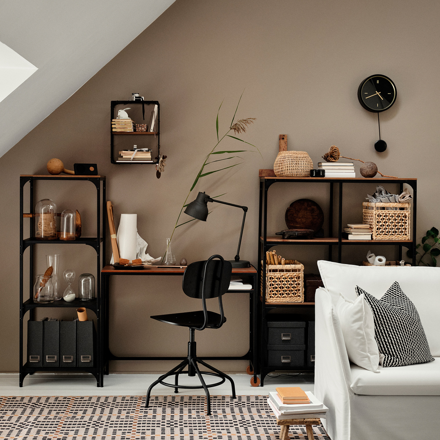 FJÄLLBO laptop table black - IKEA