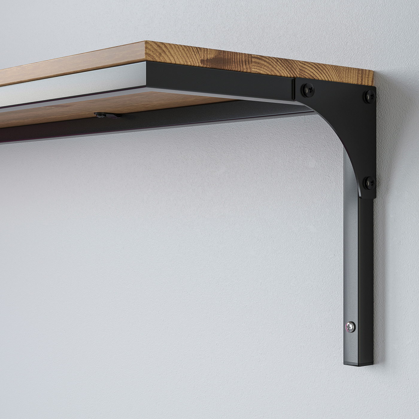 FJÄLLBO wall shelf combination black - IKEA